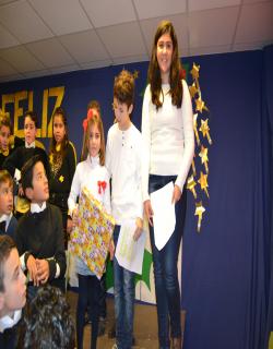  Rocío García Roldán, ganadora de 1º del concurso de tarjetas