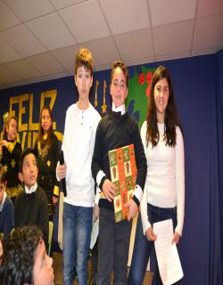 Iván Palacios Rqeuena, ganador de 3º del concurso de tarjetas